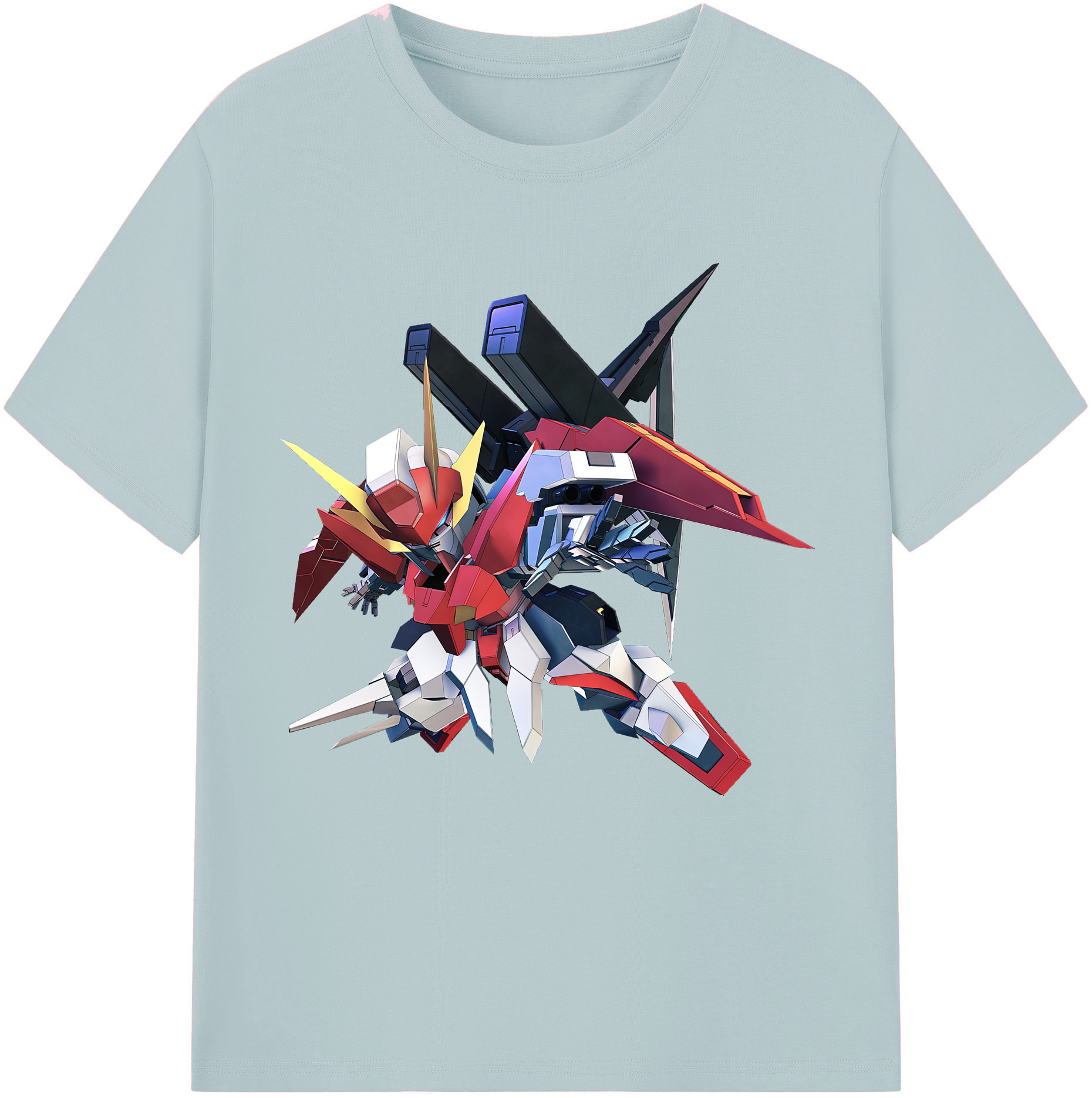 （画像用） 機動戦士ガンダム Mobile Suit Gundam 綿100％半袖Tシャツ（フロントプリント）